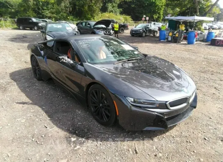 BMW I8 2019 vin WBY2Z6C50KVB83058 from auto auction Iaai