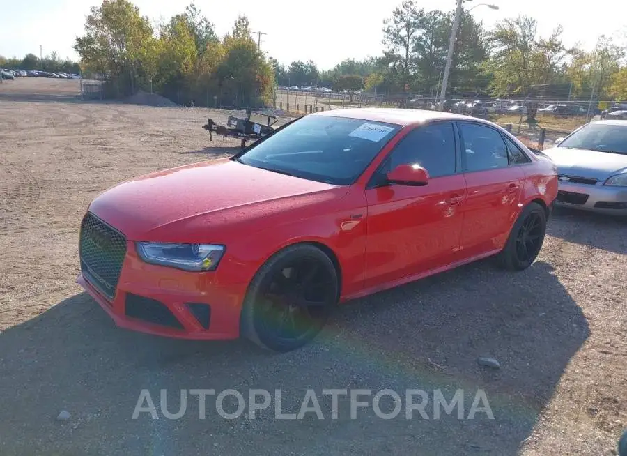 AUDI S4 2015 vin WAUBGAFL9FA073797 from auto auction Iaai