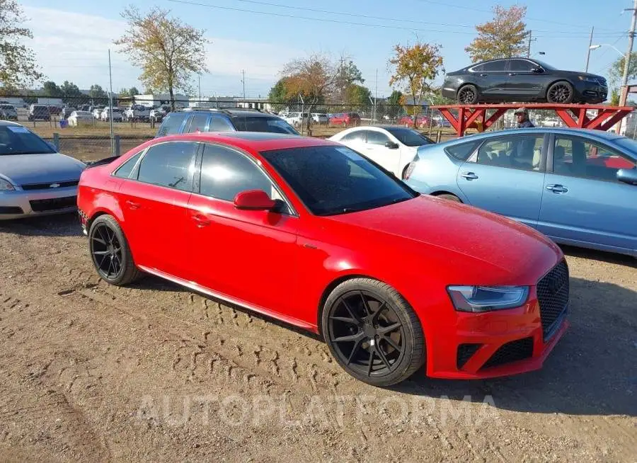 AUDI S4 2015 vin WAUBGAFL9FA073797 from auto auction Iaai