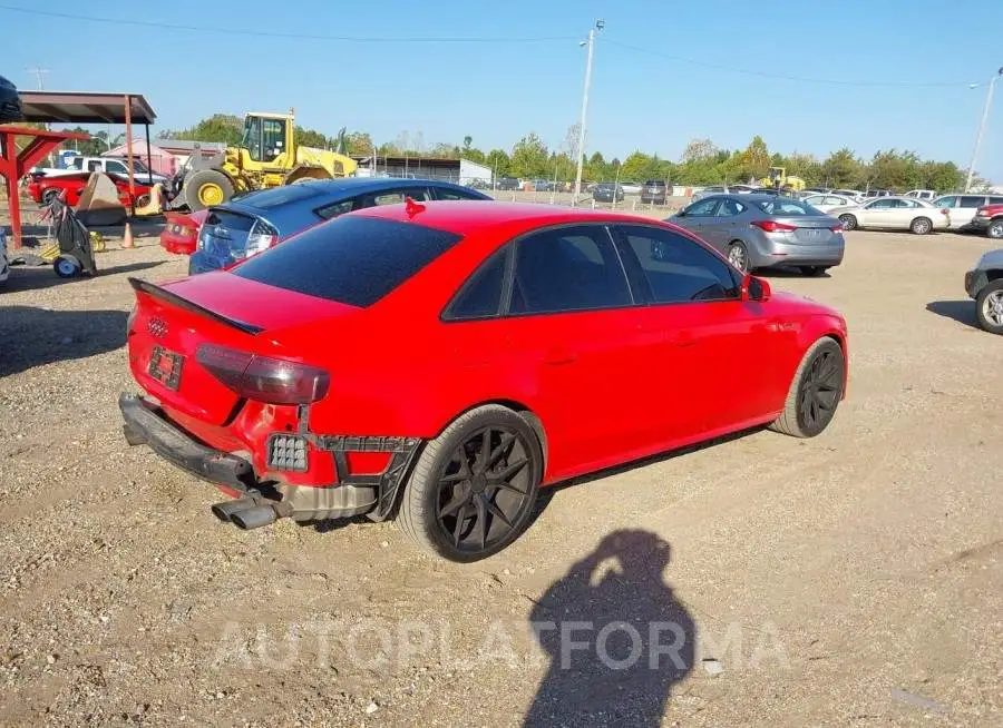 AUDI S4 2015 vin WAUBGAFL9FA073797 from auto auction Iaai