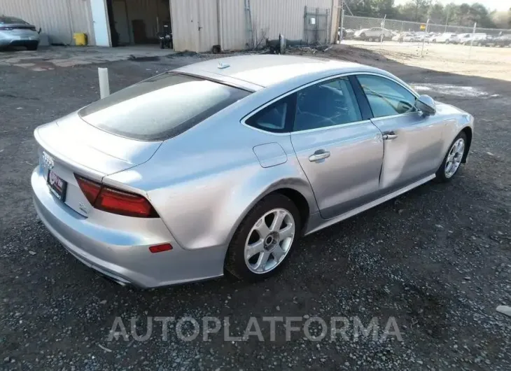 AUDI A7 2016 vin WAUWGAFC5GN003905 from auto auction Iaai