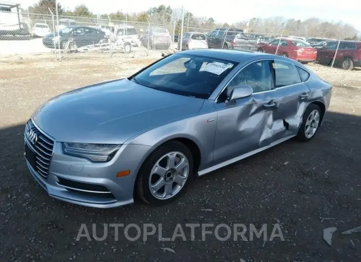 AUDI A7 2016 vin WAUWGAFC5GN003905 from auto auction Iaai