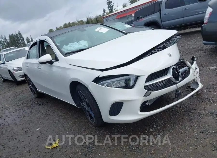 MERCEDES-BENZ A-CLASS 2022 vin W1K3G4FB5NJ356797 from auto auction Iaai