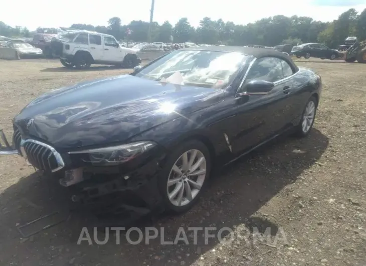 BMW 8 SERIES 2020 vin WBADZ4C08LBP67966 from auto auction Iaai