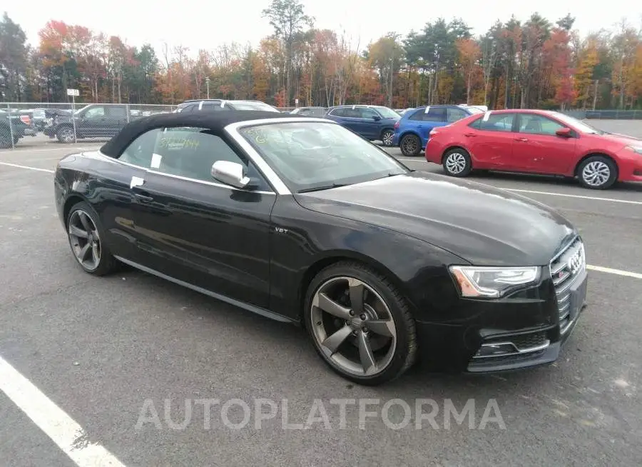 AUDI S5 2015 vin WAUCGAFH0FN004120 from auto auction Iaai