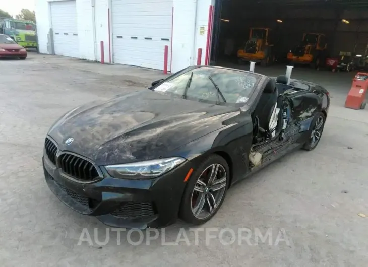 BMW 8 SERIES 2021 vin WBADZ4C01MCE95128 from auto auction Iaai