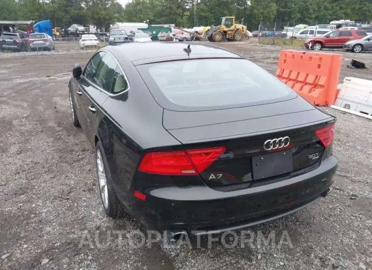 AUDI A7 2015 vin WAUWGAFC7FN018887 from auto auction Iaai