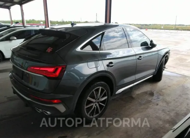 AUDI SQ5 SPORTBACK 2022 vin WA114AFY8N2107749 from auto auction Iaai