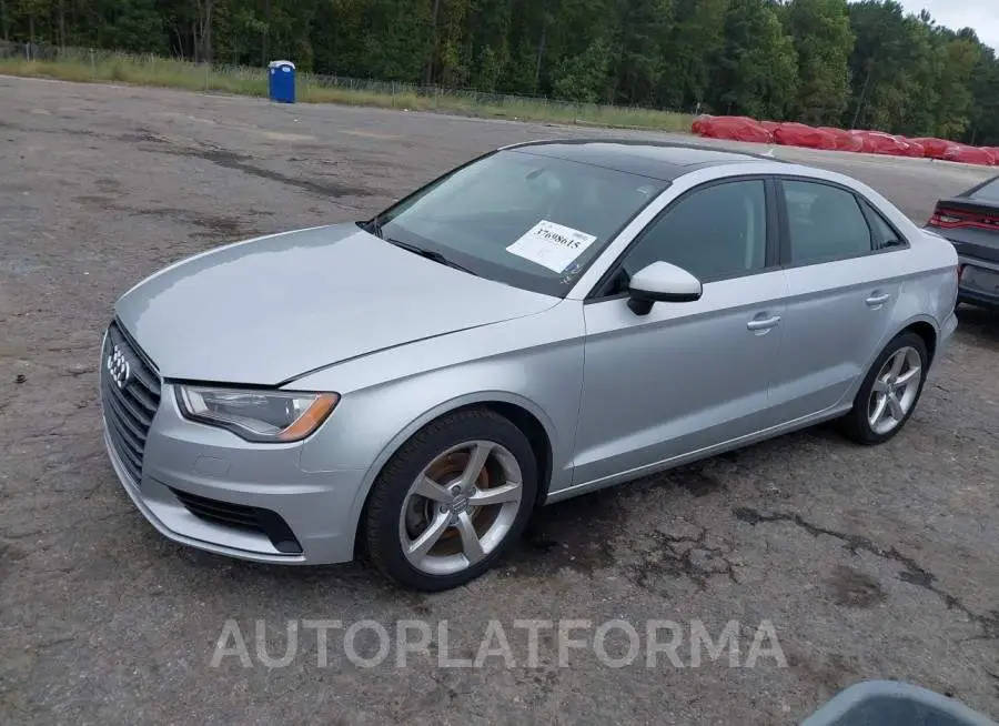 AUDI S3/A3 2015 vin WAUBFGFF6F1011211 from auto auction Iaai