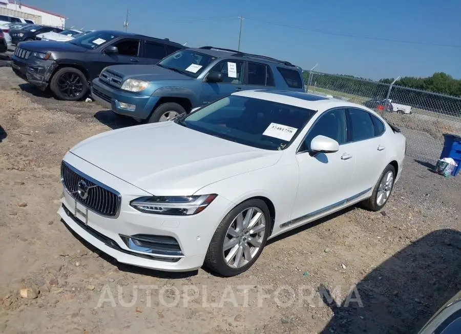 VOLVO S90 2017 vin YV1A22ML8H1016977 from auto auction Iaai