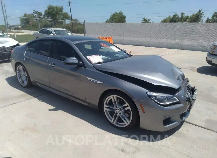 BMW 6 SERIES 2017 vin WBA6D0C50HG639498 from auto auction Iaai