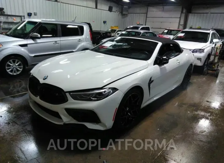 BMW M8 2022 vin WBSDZ0C08NCH58883 from auto auction Iaai