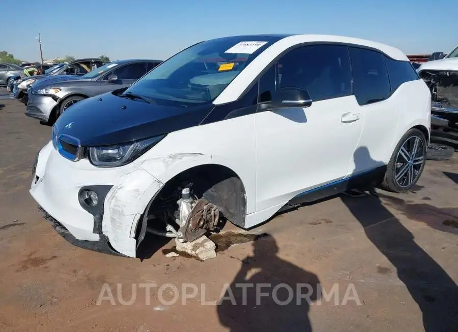 BMW I3 2017 vin WBY1Z6C50HV547867 from auto auction Iaai