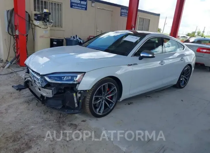 AUDI S5 SPORTBACK 2018 vin WAUB4CF55JA083970 from auto auction Iaai