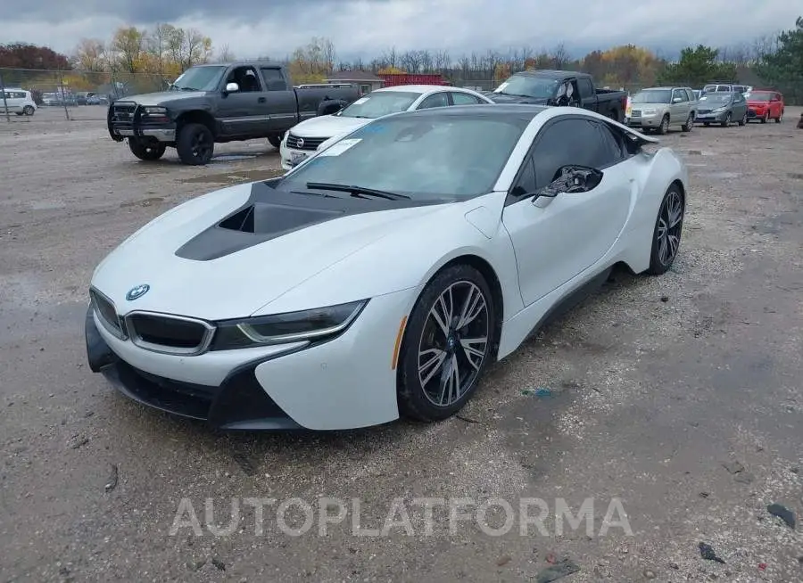 BMW I8 2015 vin WBY2Z2C50FV674337 from auto auction Iaai