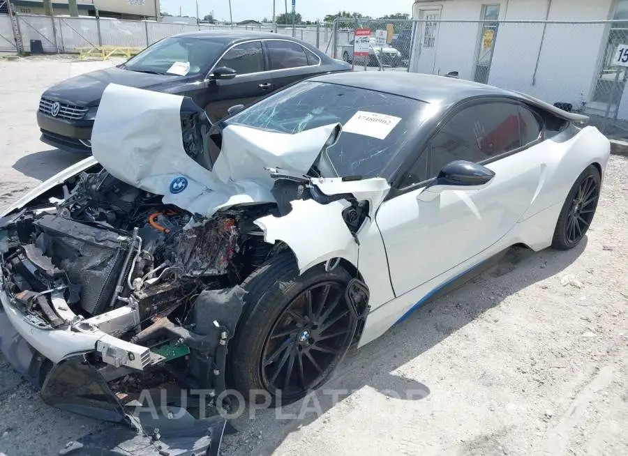 BMW I8 2016 vin WBY2Z2C53GV674852 from auto auction Iaai