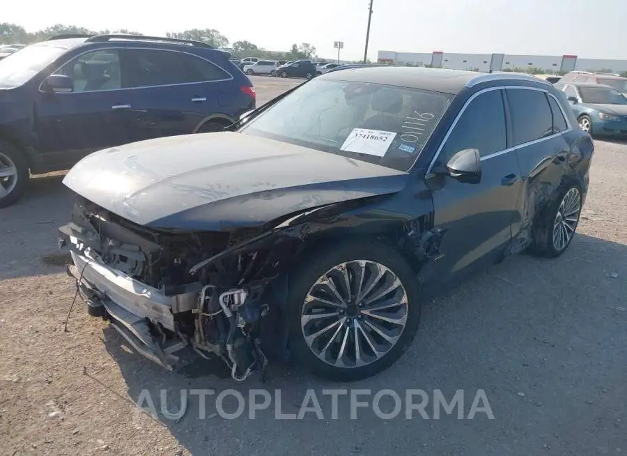 AUDI E-TRON 2019 vin WA1VABGE4KB011116 from auto auction Iaai