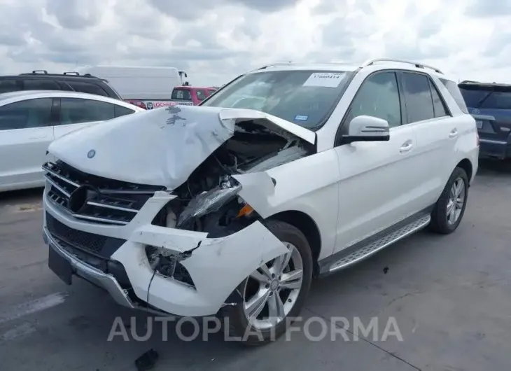 MERCEDES-BENZ M-CLASS 2015 vin 4JGDA5JB7FA478684 from auto auction Iaai