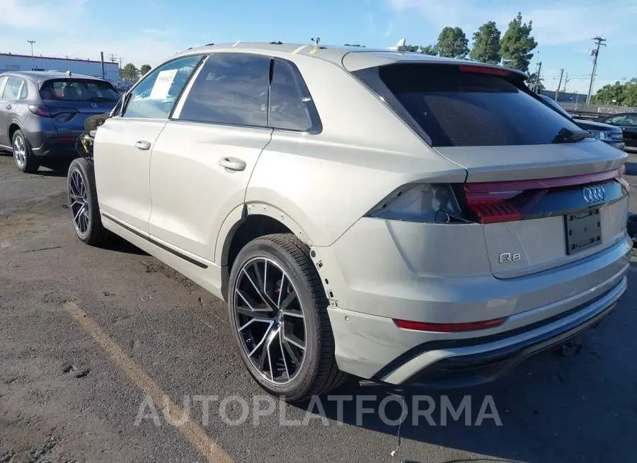 AUDI Q8 2023 vin WA1EVBF1XPD011135 from auto auction Iaai