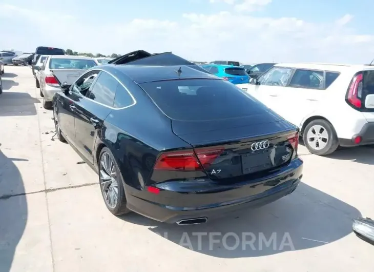 AUDI A7 2017 vin WAU22AFC7HN011499 from auto auction Iaai