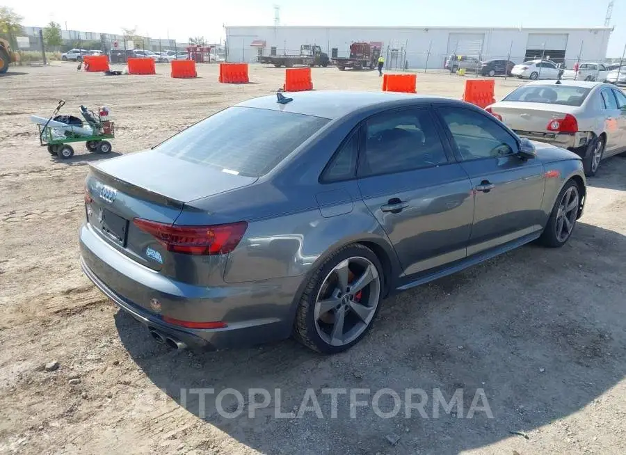 AUDI S4 2018 vin WAUB4AF42JA233657 from auto auction Iaai