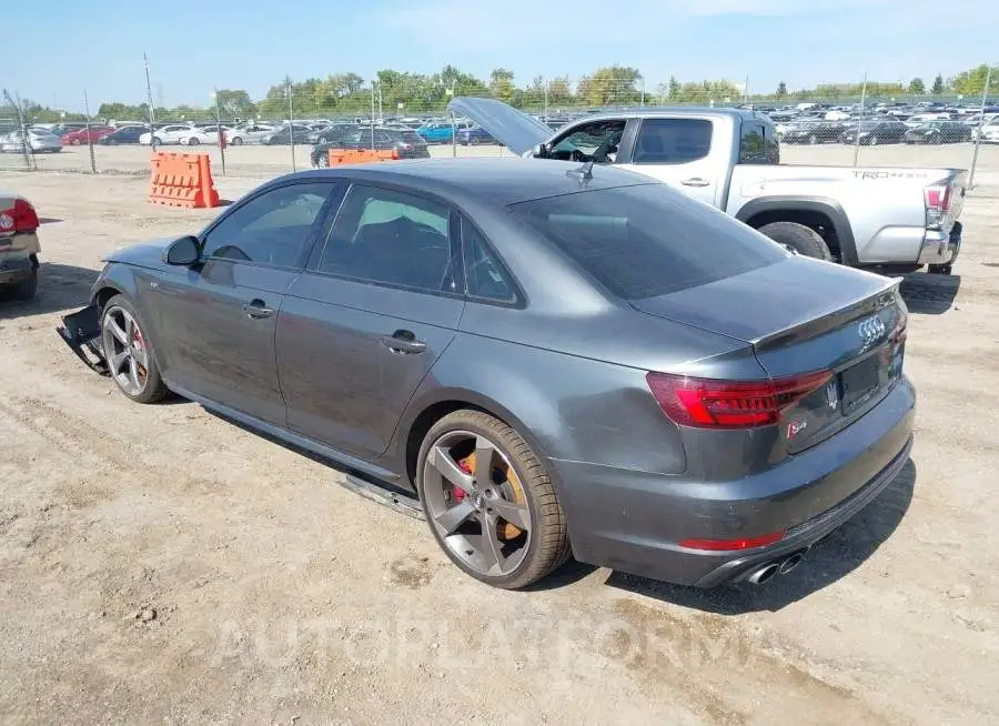 AUDI S4 2018 vin WAUB4AF42JA233657 from auto auction Iaai