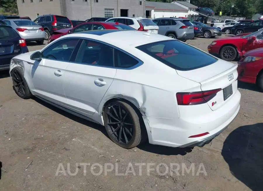 AUDI S5 SPORTBACK 2018 vin WAUB4CF55JA041363 from auto auction Iaai