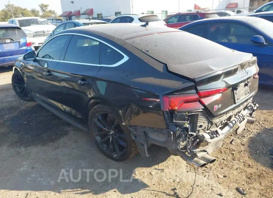 AUDI S5 SPORTBACK 2018 vin WAUC4CF50JA104678 from auto auction Iaai