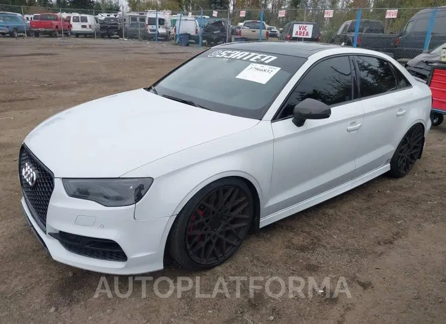 AUDI S3 2016 vin WAUF1GFF5G1031872 from auto auction Iaai