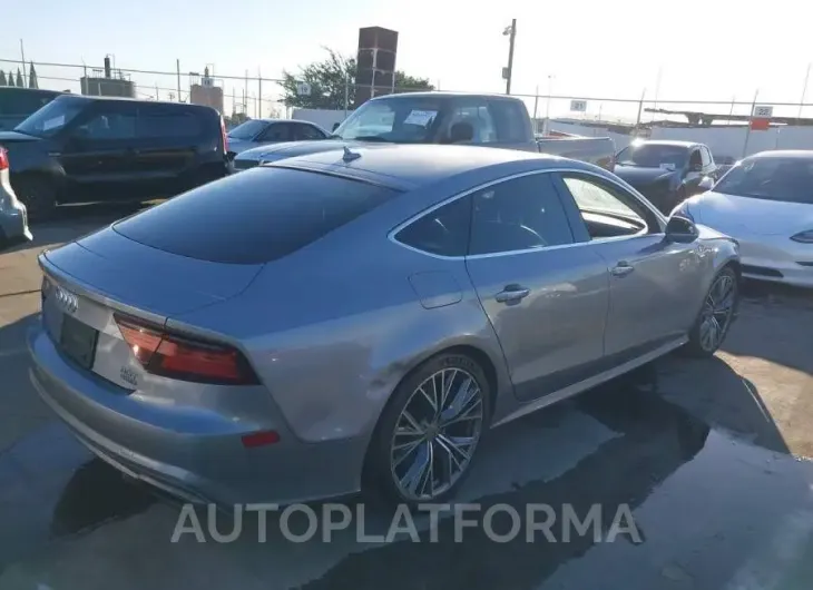 AUDI A7 2016 vin WAUWGAFC9GN001686 from auto auction Iaai