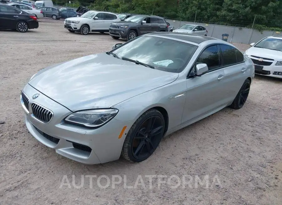 BMW 6 SERIES 2016 vin WBA6D4C50GD977233 from auto auction Iaai