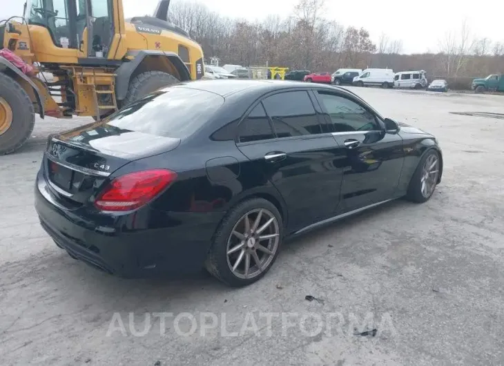 MERCEDES-BENZ AMG C 43 2017 vin 55SWF6EB3HU191446 from auto auction Iaai