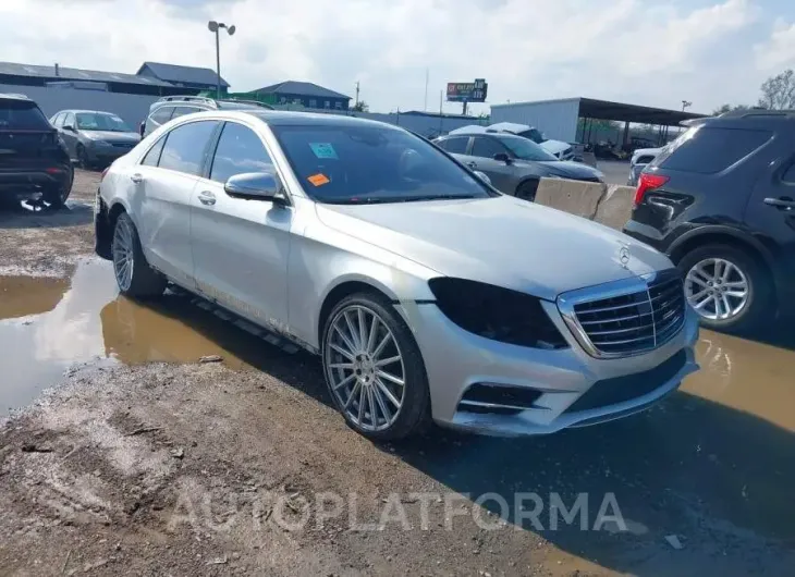 MERCEDES-BENZ S-CLASS 2015 vin WDDUG8FB6FA129129 from auto auction Iaai