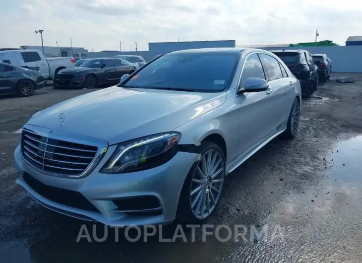 MERCEDES-BENZ S-CLASS 2015 vin WDDUG8FB6FA129129 from auto auction Iaai