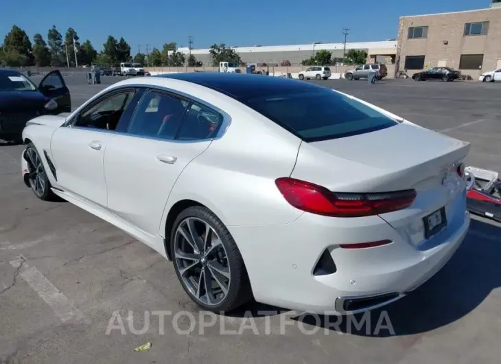 BMW 8 SERIES 2020 vin WBAGV2C0XLCD25393 from auto auction Iaai