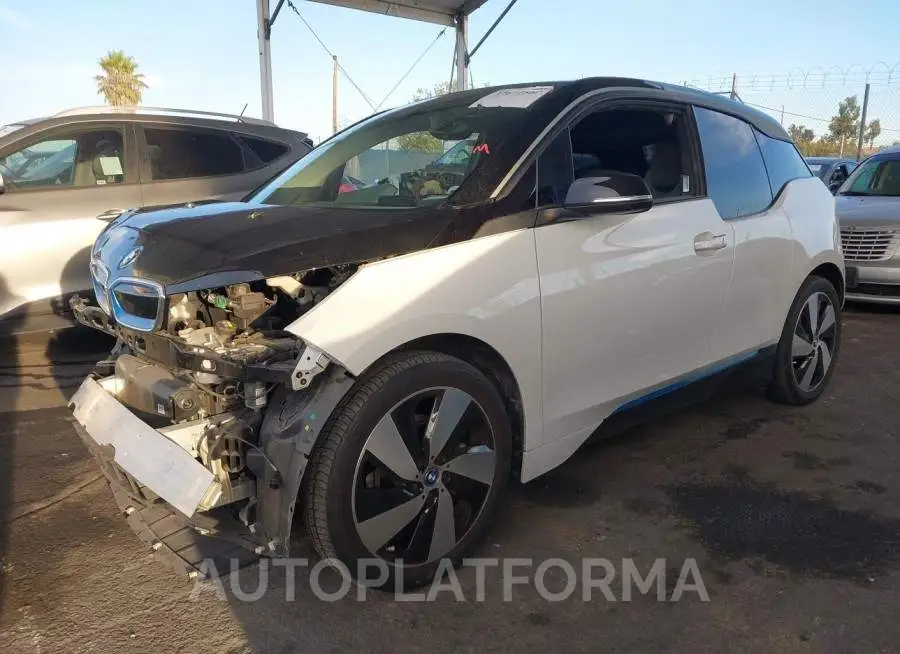 BMW I3 2018 vin WBY7Z4C59JVD96213 from auto auction Iaai