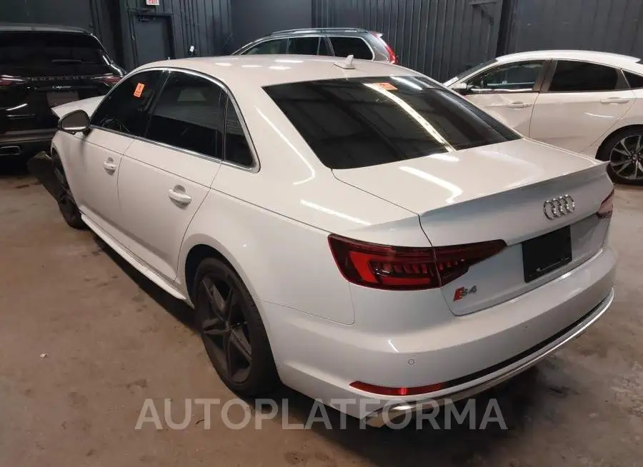 AUDI S4 2019 vin WAUB4AF48KA004708 from auto auction Iaai