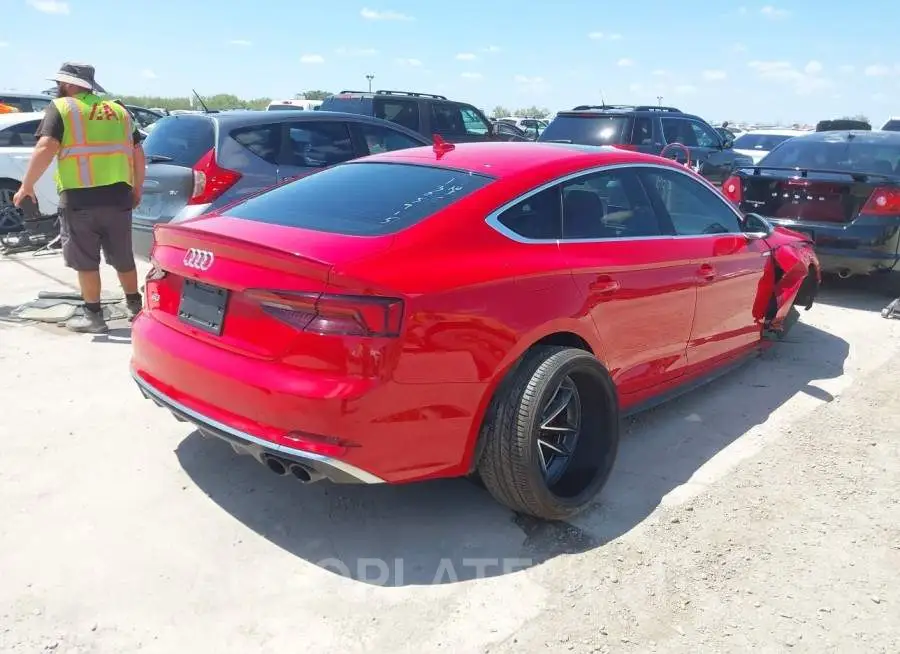 AUDI S5 SPORTBACK 2018 vin WAUB4CF56JA025818 from auto auction Iaai