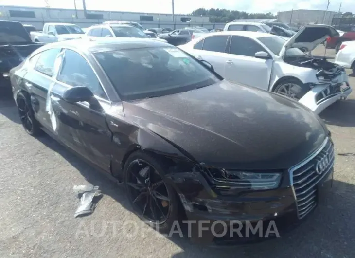 AUDI A7 2017 vin WAUW2AFC3HN004132 from auto auction Iaai