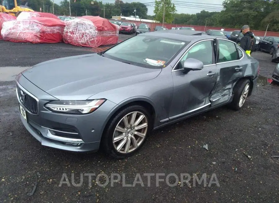 VOLVO S90 2017 vin YV1A22ML2H1011063 from auto auction Iaai