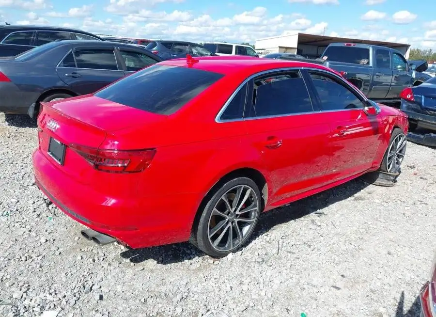 AUDI S4 2018 vin WAUB4AF49JA003212 from auto auction Iaai