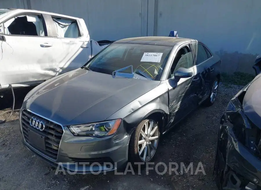 AUDI S3/A3 2015 vin WAUBFGFF1F1002187 from auto auction Iaai