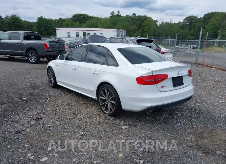 AUDI S4 2016 vin WAUBGAFL5GA006194 from auto auction Iaai