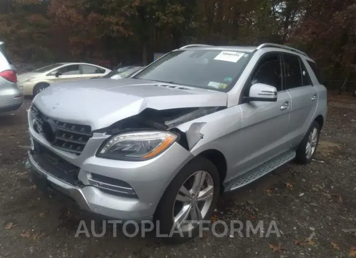 MERCEDES-BENZ ML 350 2015 vin 4JGDA5HB5FA480018 from auto auction Iaai