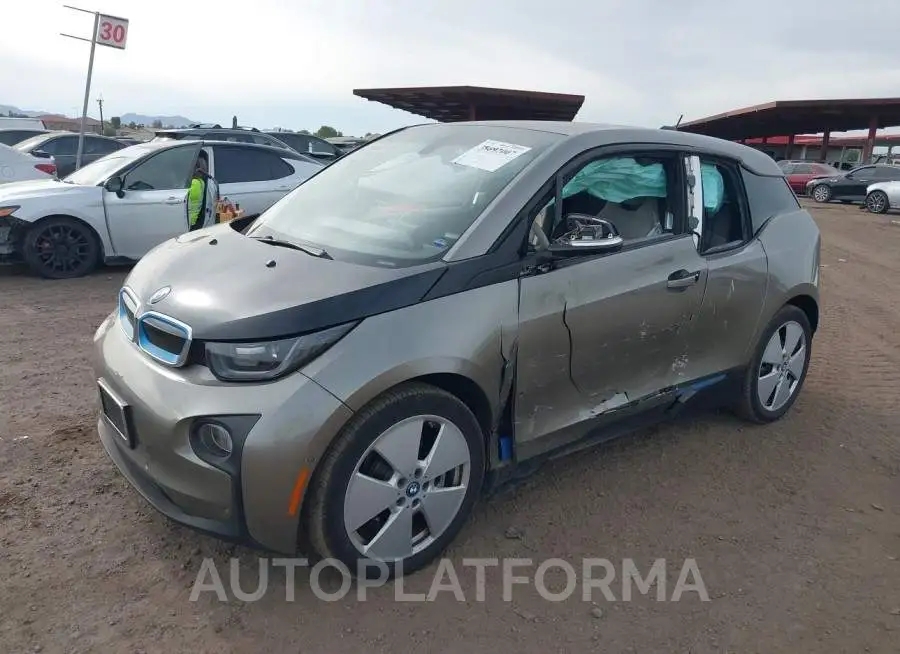 BMW I3 2016 vin WBY1Z2C51GV556603 from auto auction Iaai