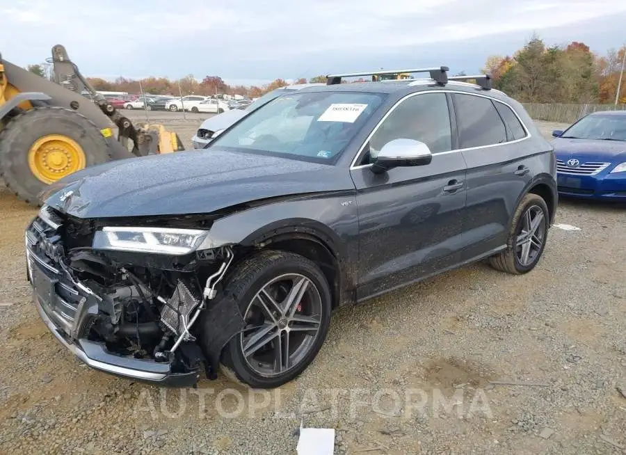 AUDI SQ5 2018 vin WA1A4BFY1J2222323 from auto auction Iaai