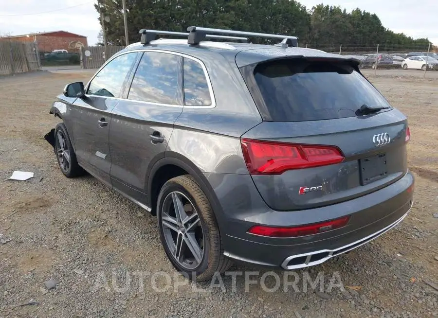 AUDI SQ5 2018 vin WA1A4BFY1J2222323 from auto auction Iaai