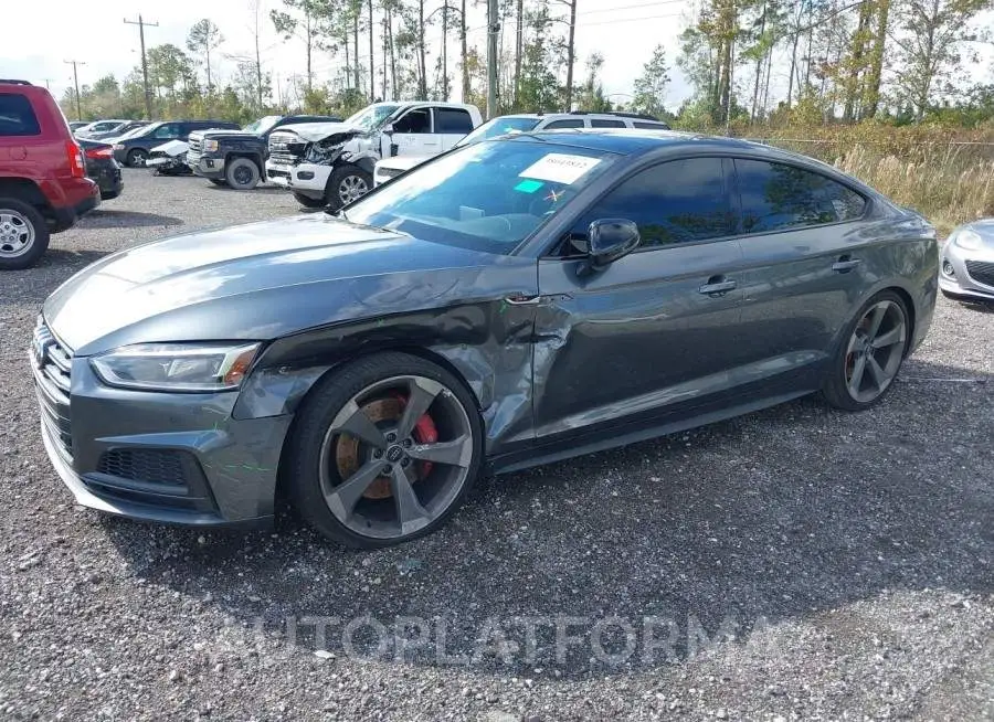 AUDI S5 SPORTBACK 2019 vin WAUB4CF58KA092017 from auto auction Iaai