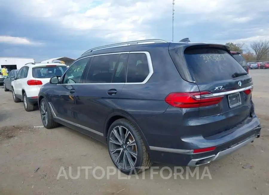 BMW X7 2020 vin 5UXCW2C04L9B49743 from auto auction Iaai