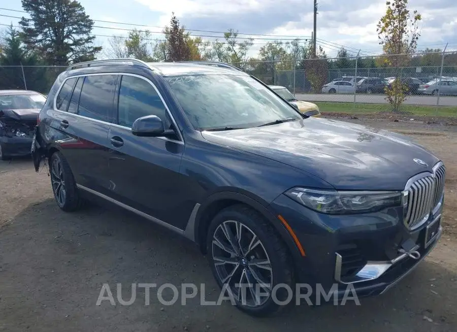 BMW X7 2020 vin 5UXCW2C04L9B49743 from auto auction Iaai